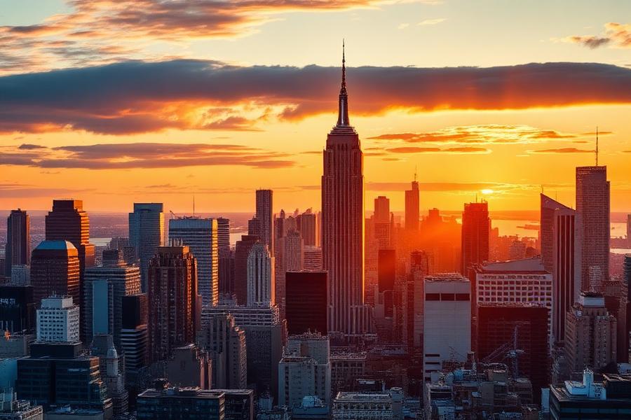 Manhattan cityscape
